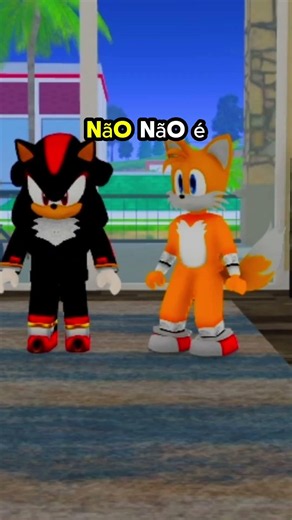 DARK SONIC ASSOMBROU TAILS E SHADOW! #sonic #roblox