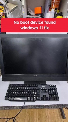 Fix No Boot Device Found on Windows 11 Startup