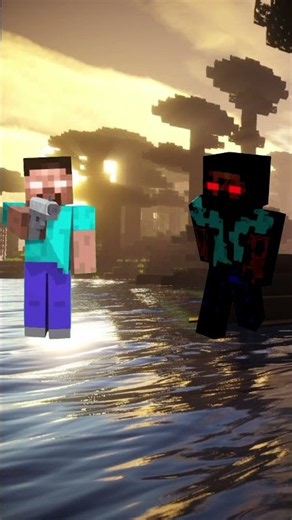 Herobrine vs All Minecraft mobs Entities#minecraft#minecraftshorts# herobrine#edit