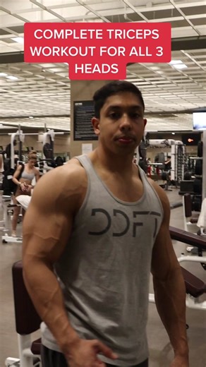 Complete Triceps Workout for All 3 Heads