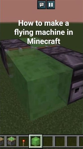 Minecraft flying machine tutorial easy#minecraft