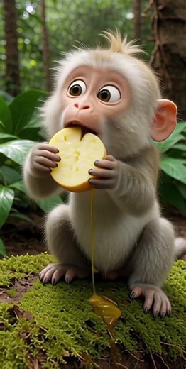 Cute monkey eating potato 🥔😋|| Monkey videos || Laughing videos || Viral videos || Funny videos ||