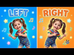 Move to the Left Move to the Right | Kids Dance Song