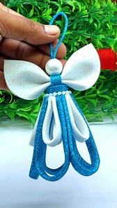 💃Beautiful Christmas Paper Angel Making at Home💃 #Christmas #angel #handmade | Origami Art & Crafts