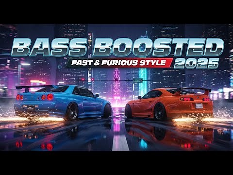 BASS BOOSTED CAR MUSIC 2025 🔊 🚗💨 EDM NIGHT DRIVE MIX | SUPER CARS BASS BOOSTED REMIX