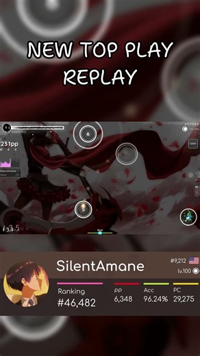 Finally set a new top play in OSU! 😊