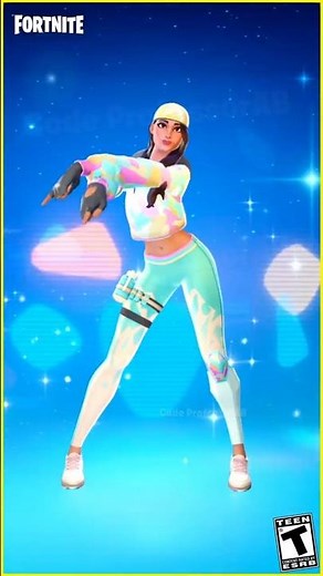 Fortnite BIBBIDIBA Emote Pastel Ruby Skin Thicc 🍑😜😍