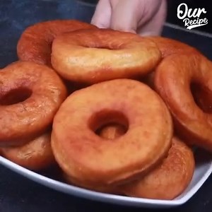 16K views · 522 reactions | Easy donut recipe | perfect donut recipe | best donut recipe | Our Recipe | Facebook