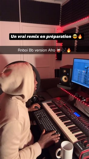 SIIMO BEATS on Instagram: "Rnboi - Mon bébé Afro Remix en préparation 😎. #rnboi #rapfr #rapfrançais #rapfrancais #rapfrance"