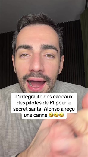 Le secret santa hilarant des pilotes F1