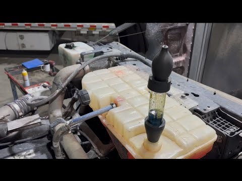 How to diagnose high coolant pressure. Paccar engine