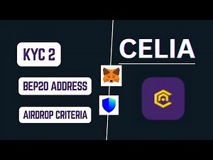 Celia Airdrop Update | Celia KYC 2 Process | Add BEP20 Wallet Address From Trust Wallet/Metamask