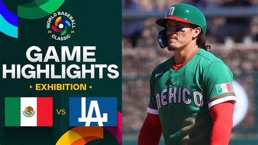Mexico vs. Dodgers Highlights