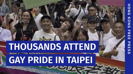 Around 130,000 people attend the 23rd Taiwan Pride Parade in Taipei last weekend. This year's theme, "Super Connection: Overcoming Labels, Embracing Differences," aimed to highlight the importance of diversity and inclusion. "Our love is the same, and it deserves to be embraced and accepted," said attendee Alan Pan. Video: AFP. | Hong Kong Free Press HKFP