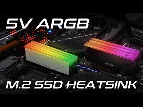 Replace your boring RAM with EZDIY-FAB latest ARGB RAM heatsink.