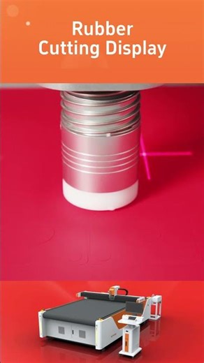 Rubber Digital CNC Knife Cutter