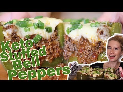 Keto Stuffed Bell Peppers Recipe