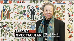 Vera Hall is a quilter and seamstress based in Baltimore and has, for decades, crafted an array of items. Tonight, she shares her brief but spectacular take on piecing the past to the future. https://to.pbs.org/3wZbUjV | PBS NewsHour