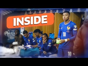 Dans le VESTIAIRE des Bleus contre l’Azerbaïdjan (3-0, feat Mbappé, Thauvin, Deschamps...)