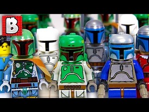 Every Lego Boba Fett & Jango Fett Minifigure Ever!!! + Rare Cloud City Boba | Collection Review