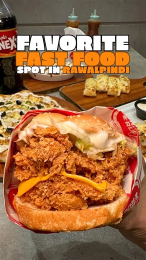 Muhammad Furqan on Instagram: "★~ Visited my favourite Fast food spot from Rawalpindi, Crispy Crust Their food is really yumm and they offer economical food deals of their menu. 📌 Crispy Crust, near Gulzar-e-quied, Rawalpindi."