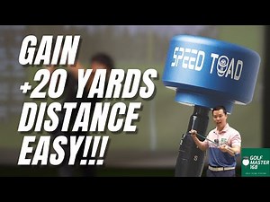 Golf Master REVIEW | EP.29 HOW TO GAIN +20 YARDS IN DRIVING DISTANCE | Speed Toad at Golf Master 168