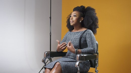 Rooted: Judge Amber Givens was told 'your hair is going to offend voters,' she explains in her hair story