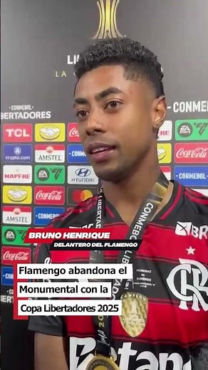 Flamengo leaves the Monumental with the 2025 Copa Libertadores trophy