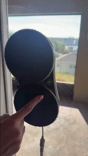 This robot window cleaner makes cleaning the windows so much easier