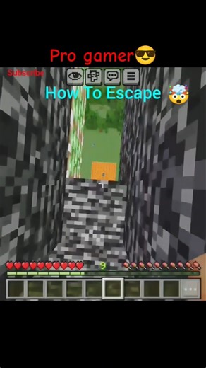 Minecraft trap escape #minecraft #minecraftmemes