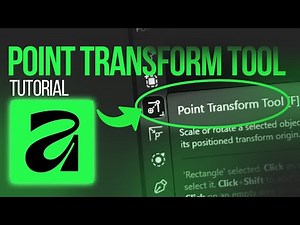 How to Use Point Transform Tool in Affinity – Beginner’s Guide
