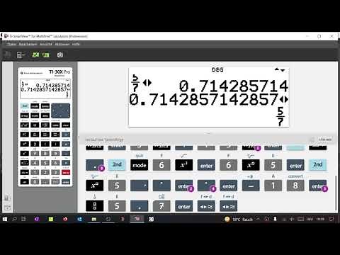 TI 30X Pro Mathprint: Grundlagen