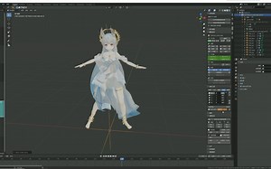 初次尝试PMX流程MMD渲染制作