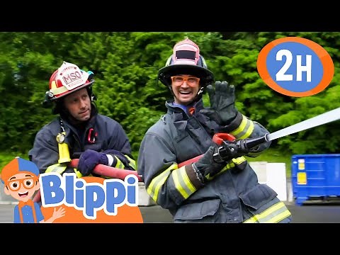 Firetruck Song - How to Be a Firefighter | BLIPPI | Educational Songs For Kids