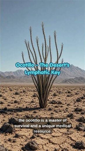 Part 2: Hidden Medicinal Uses of the Desert Ocotillo 🌵 #shorts