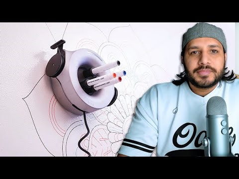 This Robot Draws on Walls - Scribit Product Review