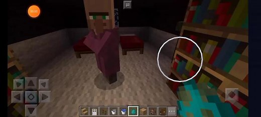 Exploring a Virtual Library in Minecraft Gameplay