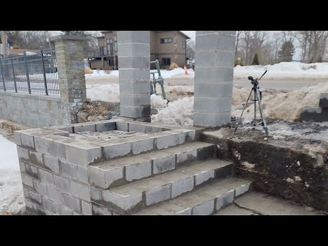 Block Staircase, Platform, and Pillar Timelapse