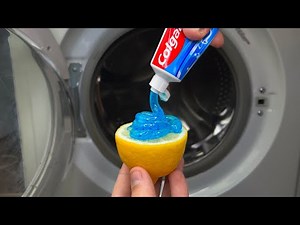 Incredible trick for your washing machine 🤯 That you didn't know about yet!