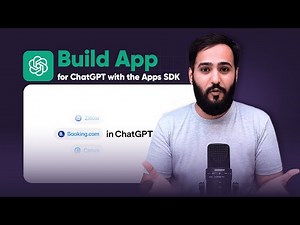 Build your First app for ChatGPT with the apps SDK