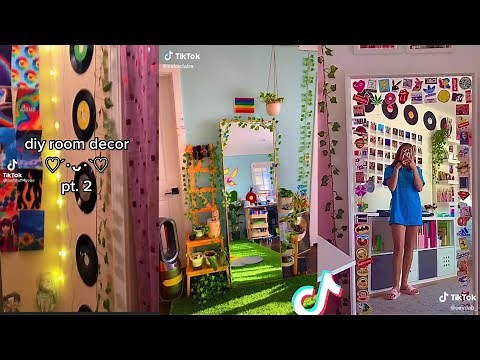 Room transformation tik toks compilation DIY room decor ideas/inspo