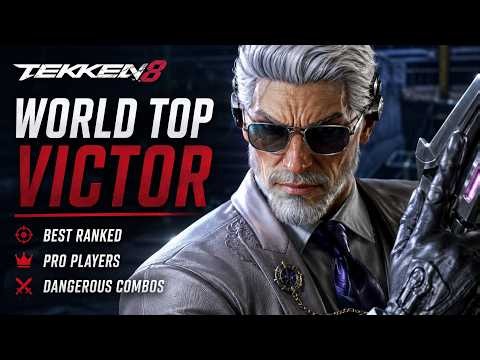 Best Top Ranked Victor Player Shows Most Dangerous Victor Gameplay & combos | Tekken 8 |