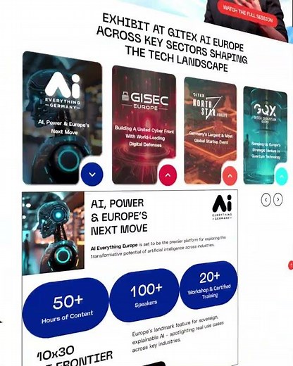 GITEX AI EUROPE - Powerful Websites You Should Know