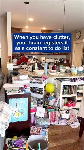 The Hidden Stress of Clutter | How to Create a Calm Home #organization #homeorganization #tidyingup