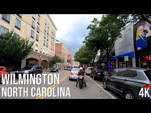 Wilmington, North Carolina - Historic District Drive 4K
