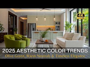 2025 Aesthetic Color Trends for Luxury Tiny Homes: Olive Green, Warm Neutrals & Timeless Elegance