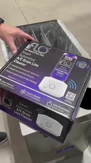 Let’s install a iFlo smart drain cleaning system on my office unit. The app makes its easy! You can use the code ToolPros10 for a discount when you purchase a kit from www.iFlo.com. #hvac #ac #drain #draincleaning