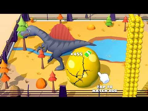 Dino Egg Run - Dino Park - Hatching 10 Dinosaurs