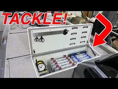Bass Tracker Custom Tackle Storage!