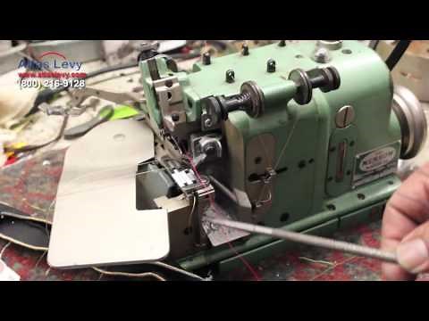 Merrow machine threading